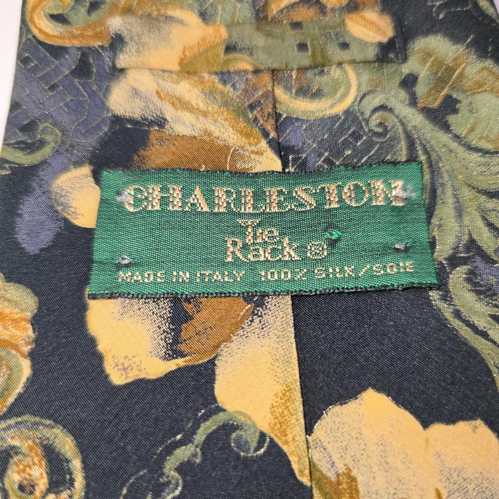 Designer Ties Bundle of 3 Ungaro Paris + Charles Ton Italy + Man to Man Floral - Picture 10 of 16